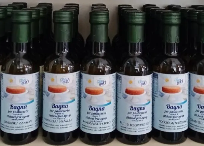 Bagna per torte analcolica frutti di bosco
