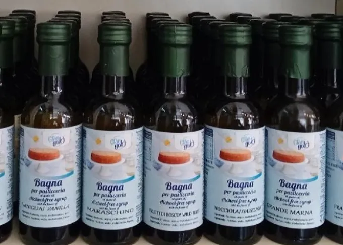 Bagna per torte analcolica nocciola