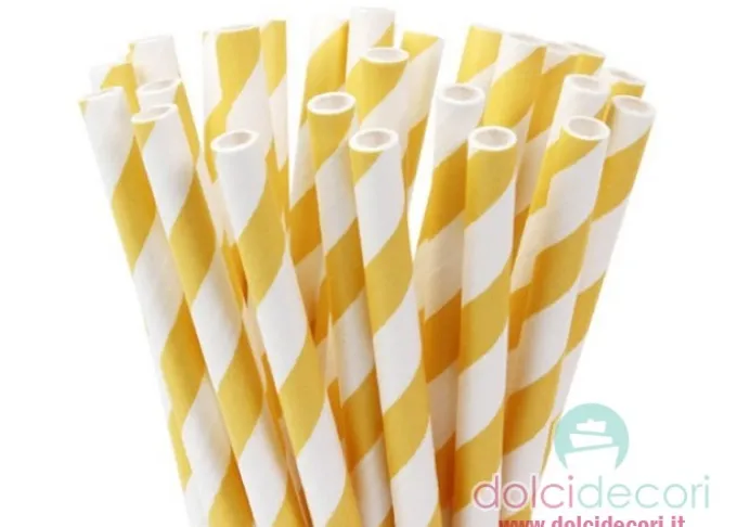 Bastoncini cake pops giallo