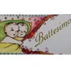 Bigliettino Battesimo Gemelli