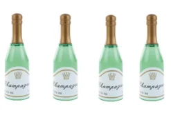 Bottiglie di champagne in plastica alimentare
