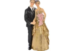 Cake topper anniversario 50 Oro