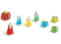 Candele e pacco regalo