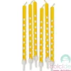 Candeline a pois giallo