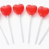 Candeline cuore red