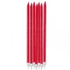 Candeline Matite Rosse Glitterate
