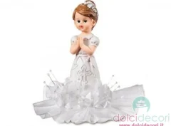 Centrale per comunione bimba tulle