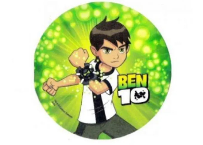 Cialda torte Ben 10 rotonda