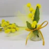 Cioccolatino Venchi con mimosa