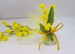 Cioccolatino Venchi con mimosa