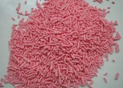 Codette di zucchero rosa