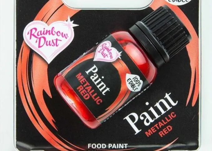 Colorante alimentare metallico rosso