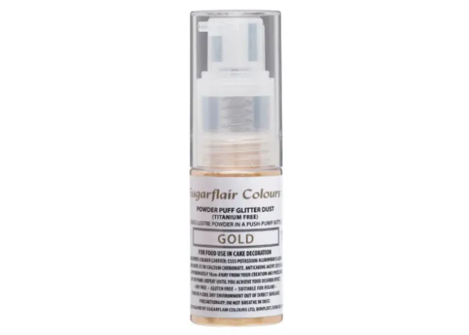 Colorante spray in polvere oro Glitter