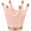 Corona ceramica rosa