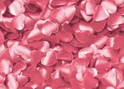 Cuori rosa edibili