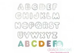 Cutters - tagliabiscotti alfabeto 26