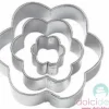 Cutters - tagliabiscotti fiore 3 pz