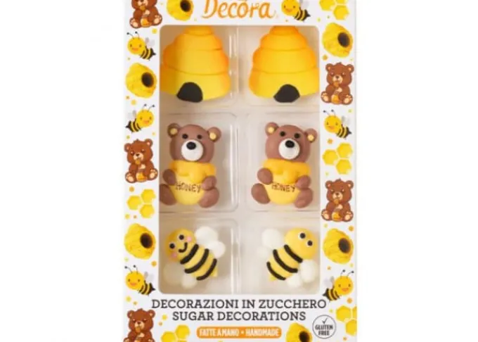 Decorazioni zucchero Api/Orsetto