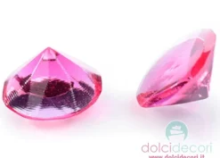 Diamanti alimentari fucsia