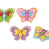 Farfalle piatte colorate