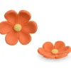 Fiore Anemone Pastello Arancio