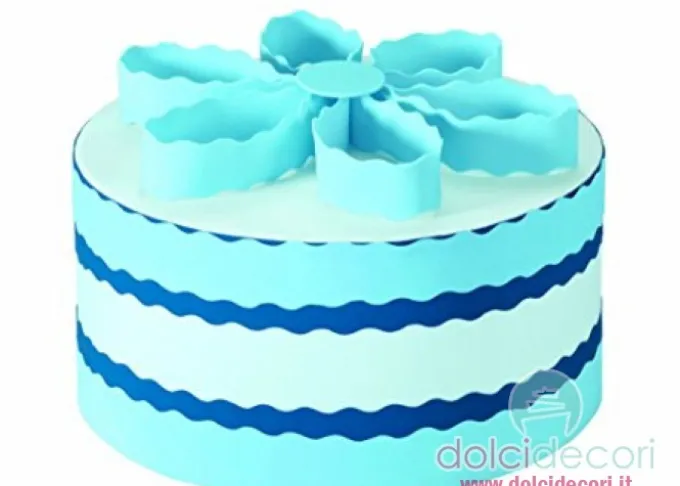 Forbice decorativa onde