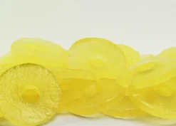Frutta candita: ananas