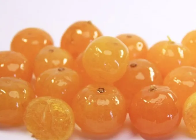 Frutta candita: mandarini