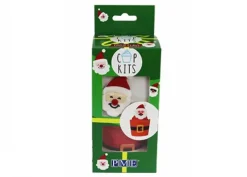 Kit Cupcake Babbo Natale spiritoso