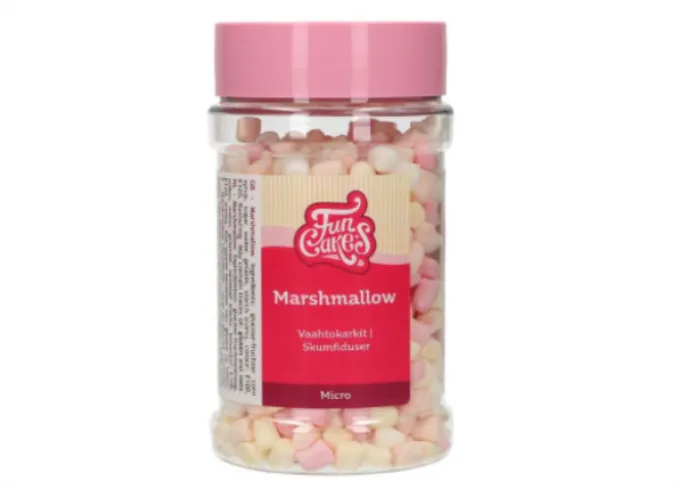Micro marshmallows colorati