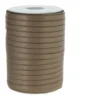 Nastro raso 6 mm marrone