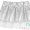 Nastro tulle sottotorta argento