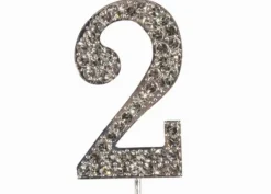 Numeri con brillantini