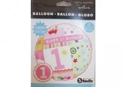 Pallone tondo Happy Birthday