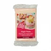 Pasta di zucchero rosa pelle
