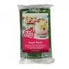Pasta di zucchero verde foresta