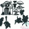Patchwork cutter funghi e fate