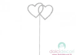 Pick con cuore metallo