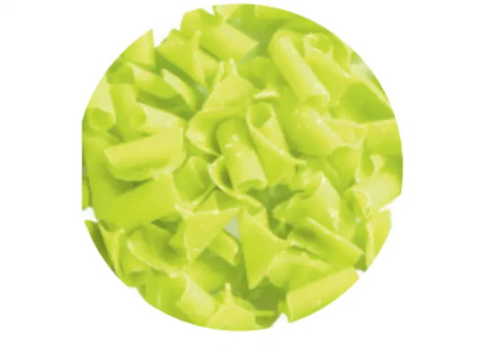 Riccioli cioccolato Verde Lime