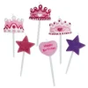 Set 6 candele Principesse