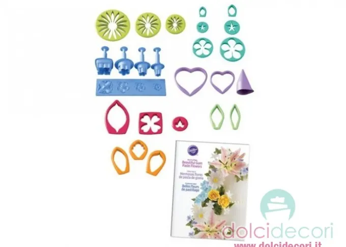 Set 25 pezzi per Fiori Wilton