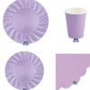 Set Piatti Colorati Lilla