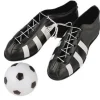 Set scarpette calcio e pallone