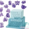 Set Wilton 40 Cutters Alfabeto e Numeri
