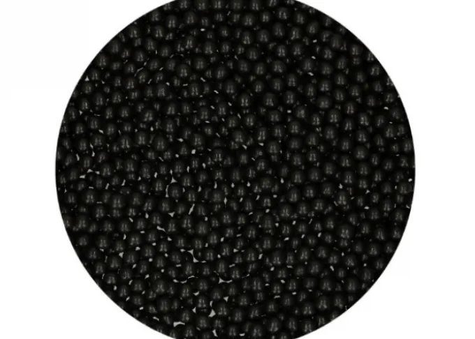 Sfere Zucchero Nero Brillante