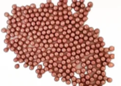 Sfere zucchero rosa gold