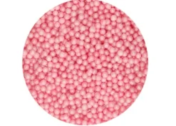 Sfere zucchero rosa perlato