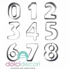 Stampini tagliabiscotto Numeri