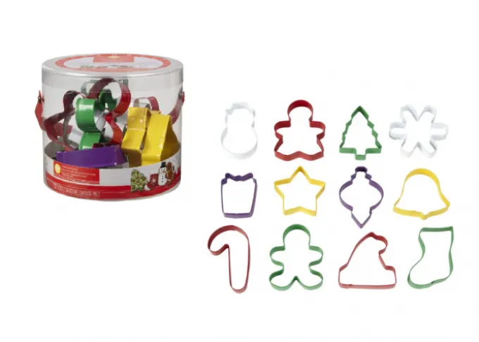 Stampino Biscotti di Natale Set/12