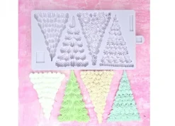 Stampo in Silicone - Alberi di Natale